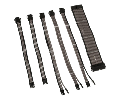 Kabel SATA Kolink Zestaw przewodów w oplocie Gunmetal